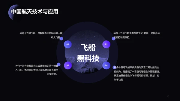 黑色创意中国航天日科普介绍PPT