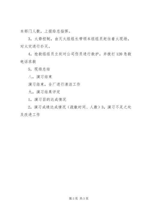 消防演习计划(范本) (2).docx