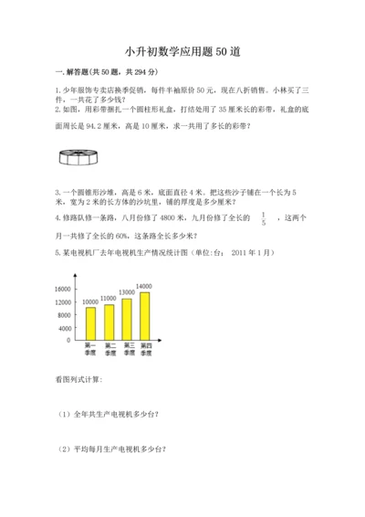 小升初数学应用题50道a4版打印.docx