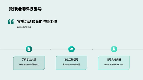 劳动教育全方位指导