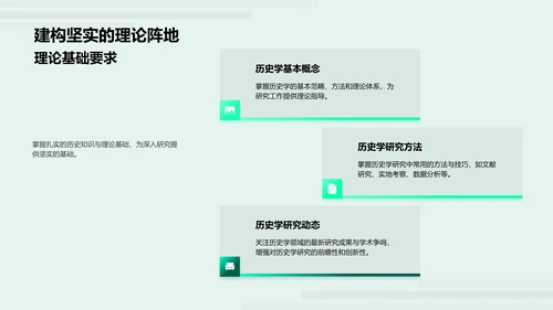 历史研究方向解析PPT模板