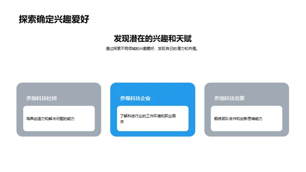 科技专业的未来之路