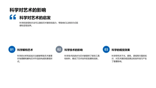 艺科融合课程PPT模板