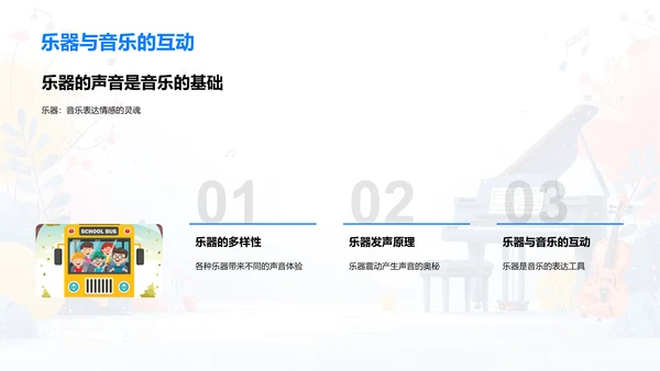 乐器世界探秘PPT模板