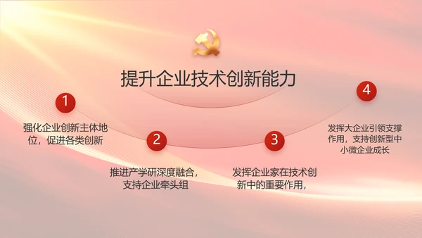 红色大气党建党支部工作述职报告PPT