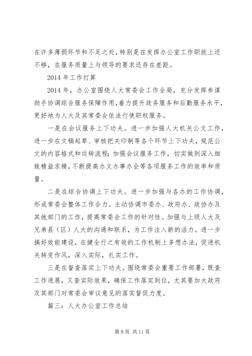 人大办公室总结.docx