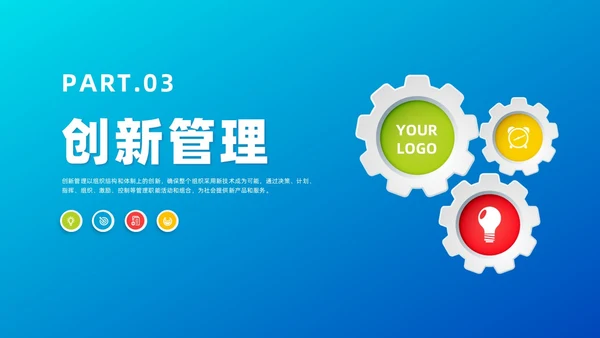 蓝色微粒体管理创新培训课件自我管理