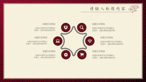 古风艾灸通用PPT模板