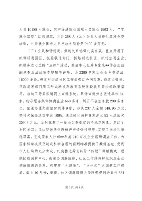 人力资源局某年工作总结.docx