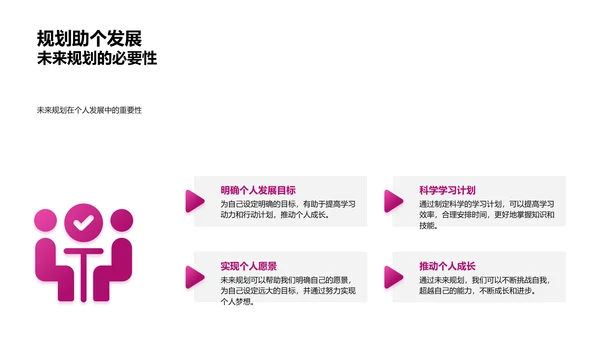 中考前学习生活攻略PPT模板