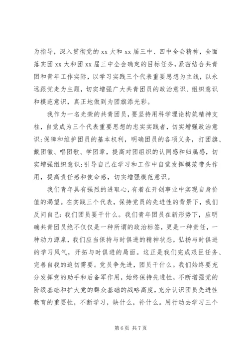 如何做合格共青团员心得体会.docx
