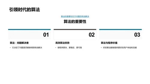 深化编程思维PPT模板