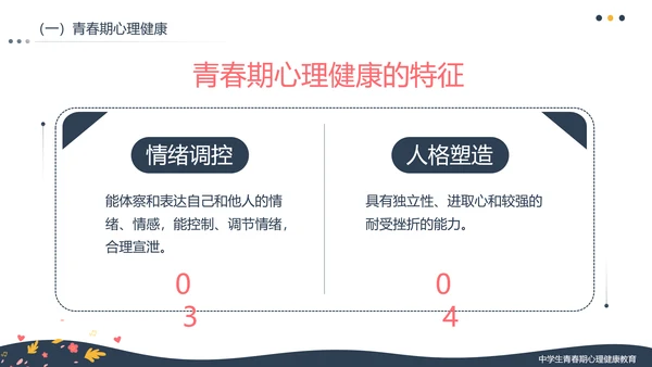 拥抱青春学生青春期心理健康教育ppt模板