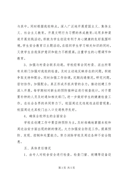 学校安全工作自查报告 (13).docx