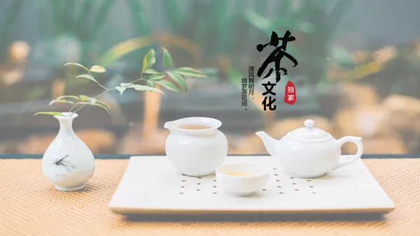 以茶会友中国中国茶文化ppt动态模板