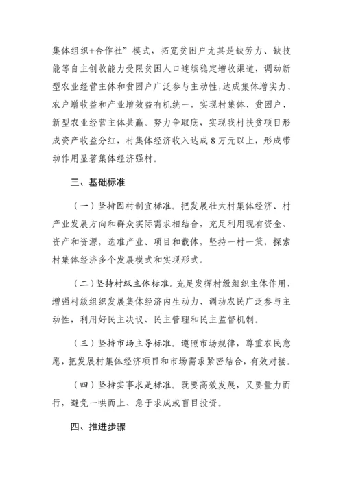 李家峁村发展村集体经济实施专业方案.docx