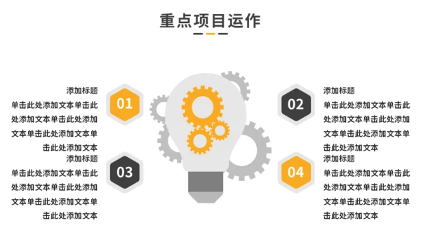 欧美商务风工作总结计划通用PPT模板