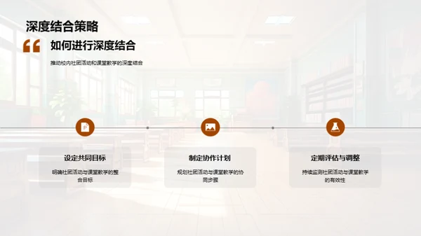 课堂与社团：双赢的结合