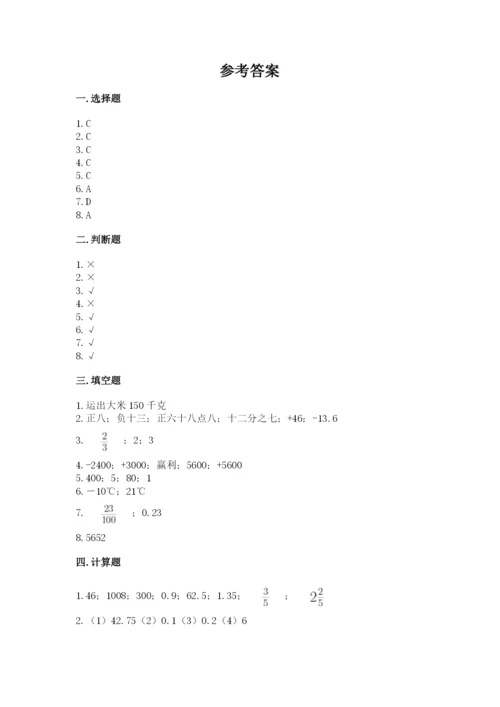 沪教版小学数学六年级下册期末检测试题（培优b卷）.docx