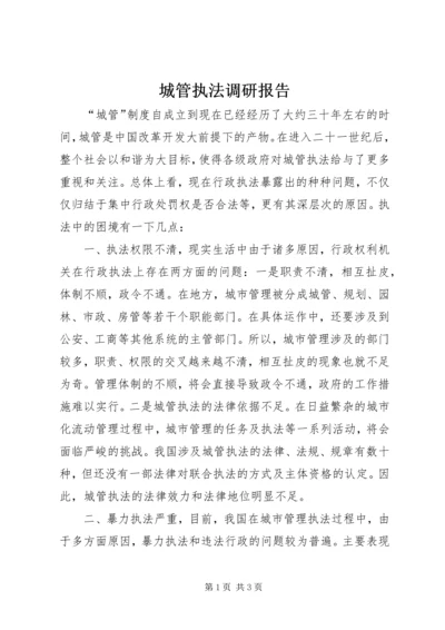 城管执法调研报告 (5).docx