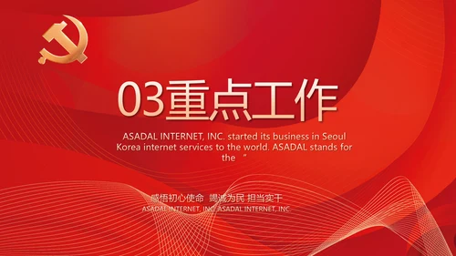 聚焦全国两会政府工作报告动态PPT