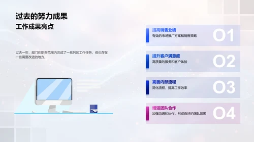 保险部门年度总结PPT模板