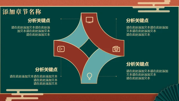 中国风国潮文创产品商业计划书通用PPT模板