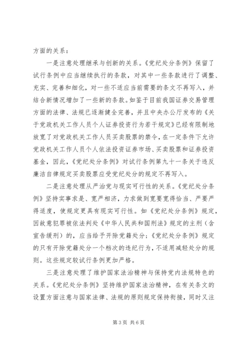 学习政治纪律和政治规矩党员干部读本心得.docx