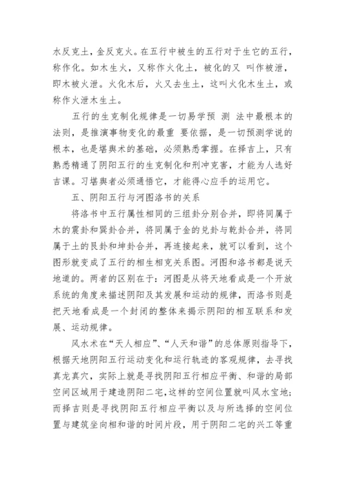 风水学中的阴阳五行学说.docx