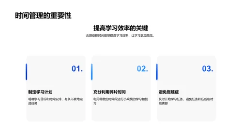 学业规划与家长会PPT模板