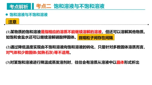 第九单元 溶液 复习课件 -2023-2024学年九年级化学下册同步精品课堂（人教版）