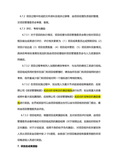 公司项目管理制度.docx