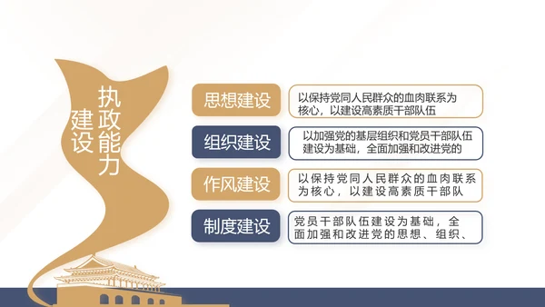 蓝色党建党支部党员学习教育培训活动动态PPT