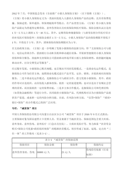 中国保险、融资担保与普惠金融创新.docx