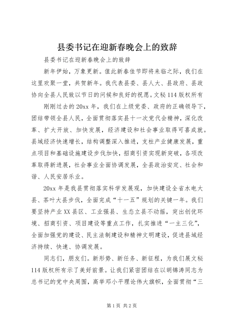 县委书记在迎新春晚会上的致辞 (2).docx