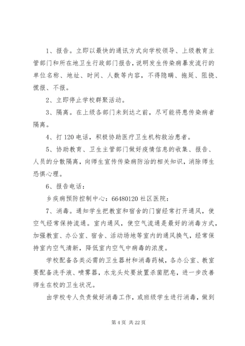 学校传染病防控措施与制度.docx