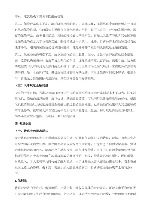天津金融发展对策分析.docx
