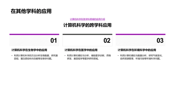 计算机科学基础教程PPT模板