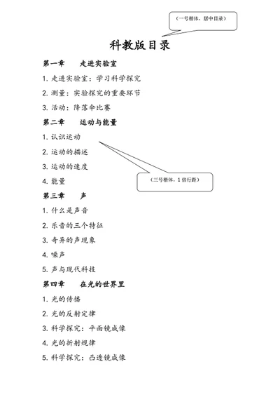 目录