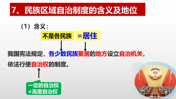 统编版道德与法治八年级下册 第五课  我国的政治和经济制度复习课件(共46张PPT)