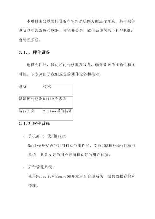 项目申报书实施方案