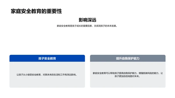 安全教育在家校间的实施PPT模板