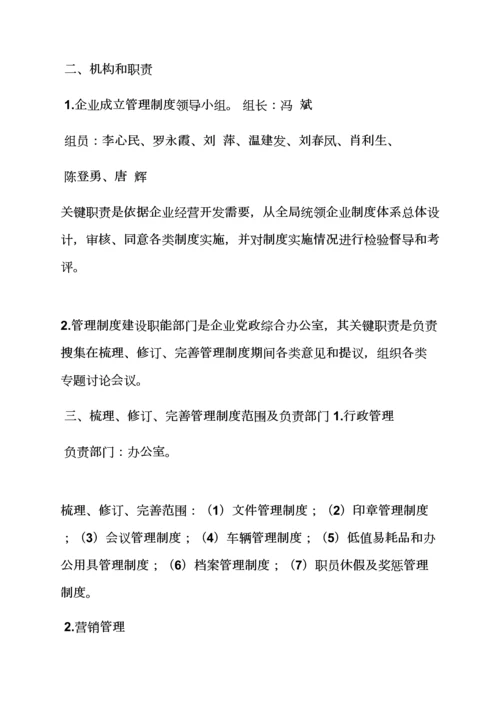 对专项规章新规制度进行梳理.docx