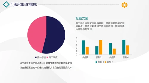简约商务励志销售年终工作总结PPT模板