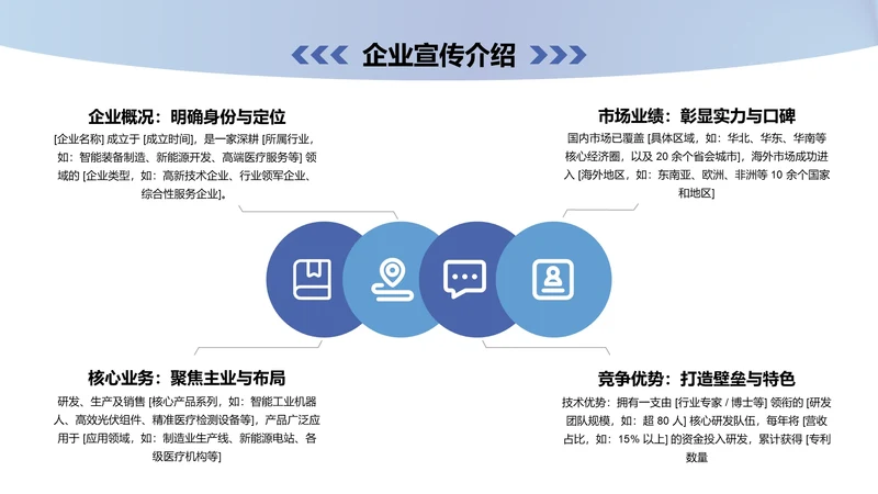 企业风纯文字PPT其他
