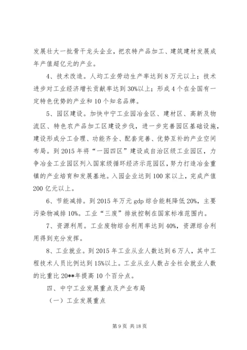 县工业经济发展情况调研报告.docx
