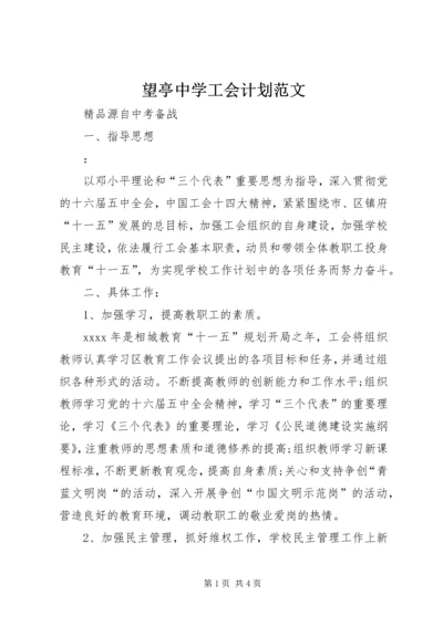 望亭中学工会计划范文 (2).docx