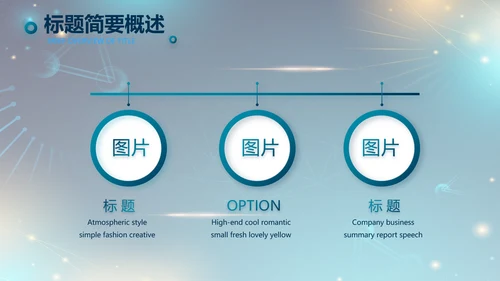 医院医疗生物科技公司工作总结PPT