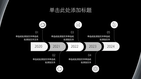 黑色质感科技风职业规划PPT模板