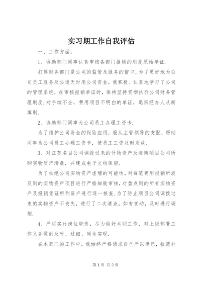 实习期工作自我评估_1.docx